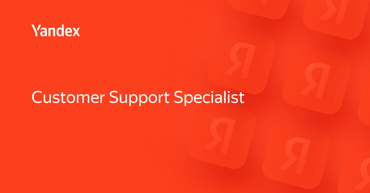 Customer Support Specialist